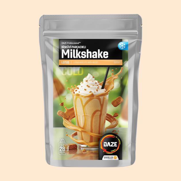 Milkshake Lotus Bisküvi Parçacıklı