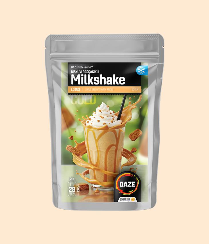 Milkshake Lotus Bisküvi Parçacıklı