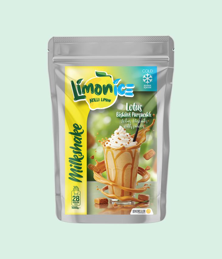 Milkshake Lotus Bisküvi Parçacıklı